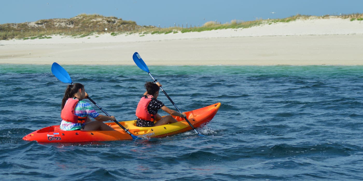 alquiler de kayak islote de areoso