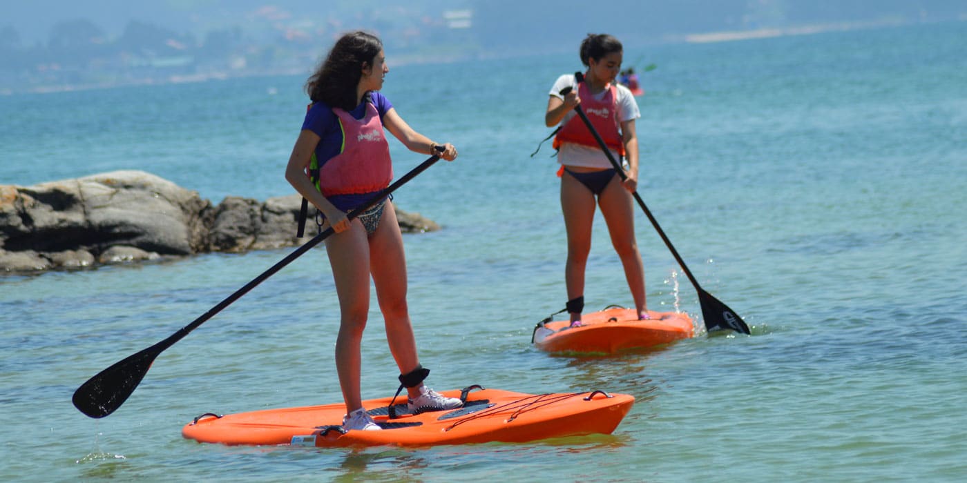 Paddle en Arousa, actividades aire - Piragüilla | Kayak, piragua, snorkel, senderismo y bicicleta