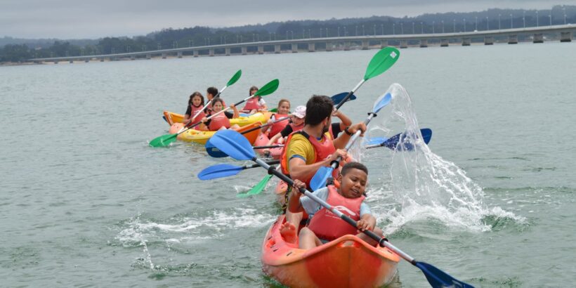Bautismo en Kayak