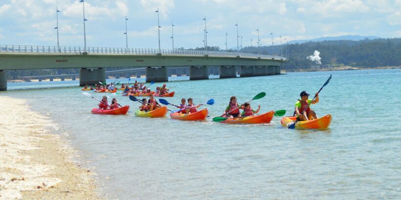 Bautismo en Kayak