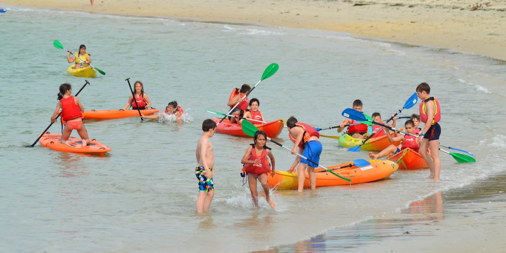Kayak para niños Galicia