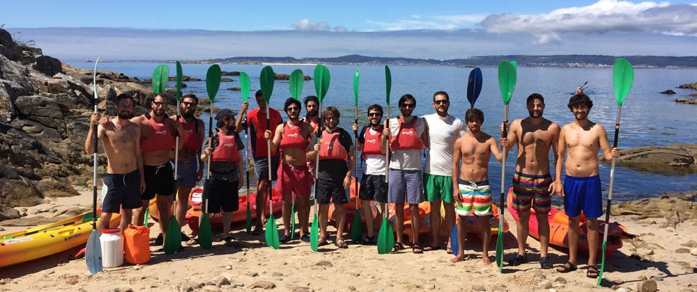 Actividades en grupo al aire libre