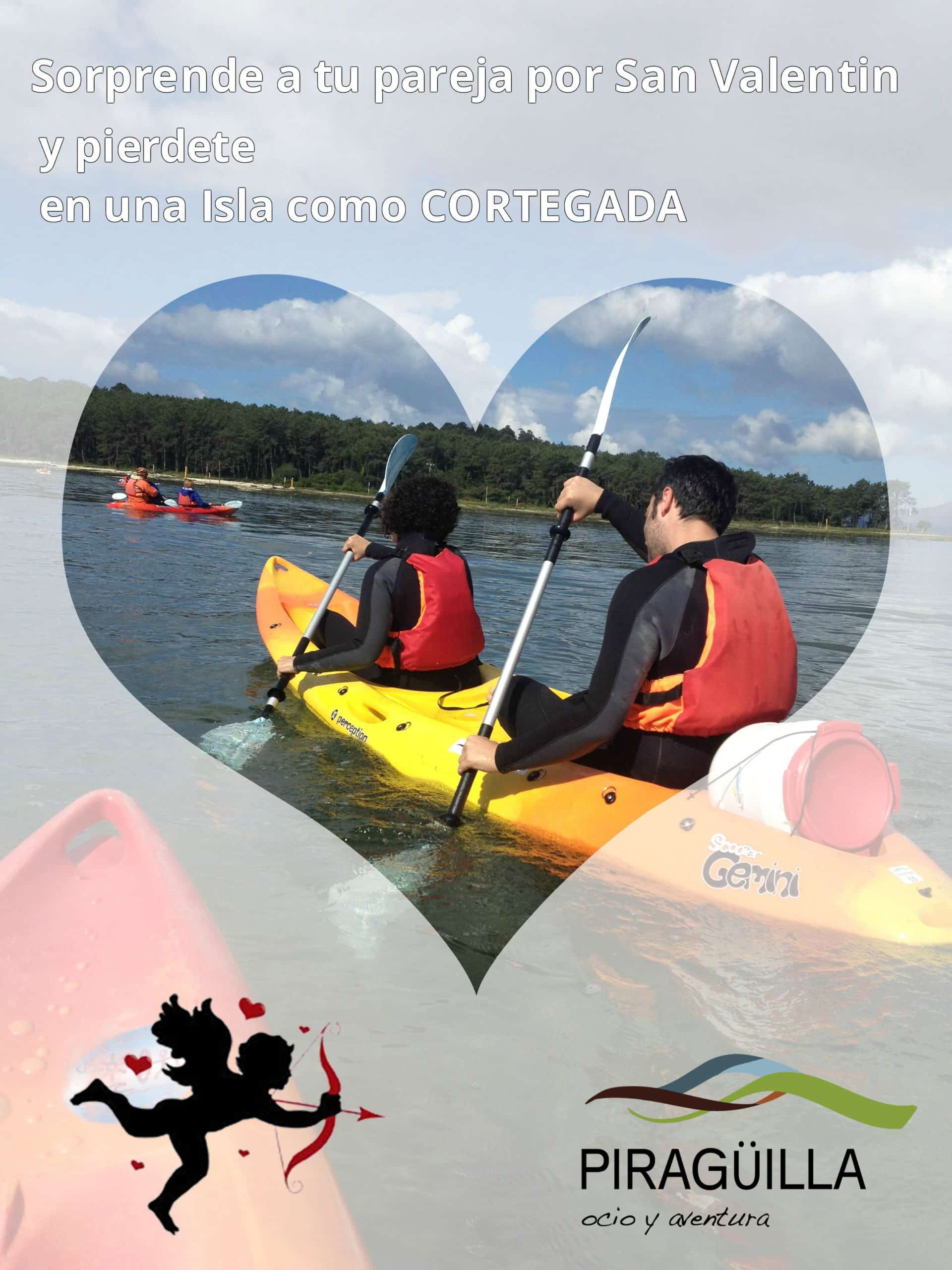 Regalo especial para el día de San Valentín en la Ría de Arousa.