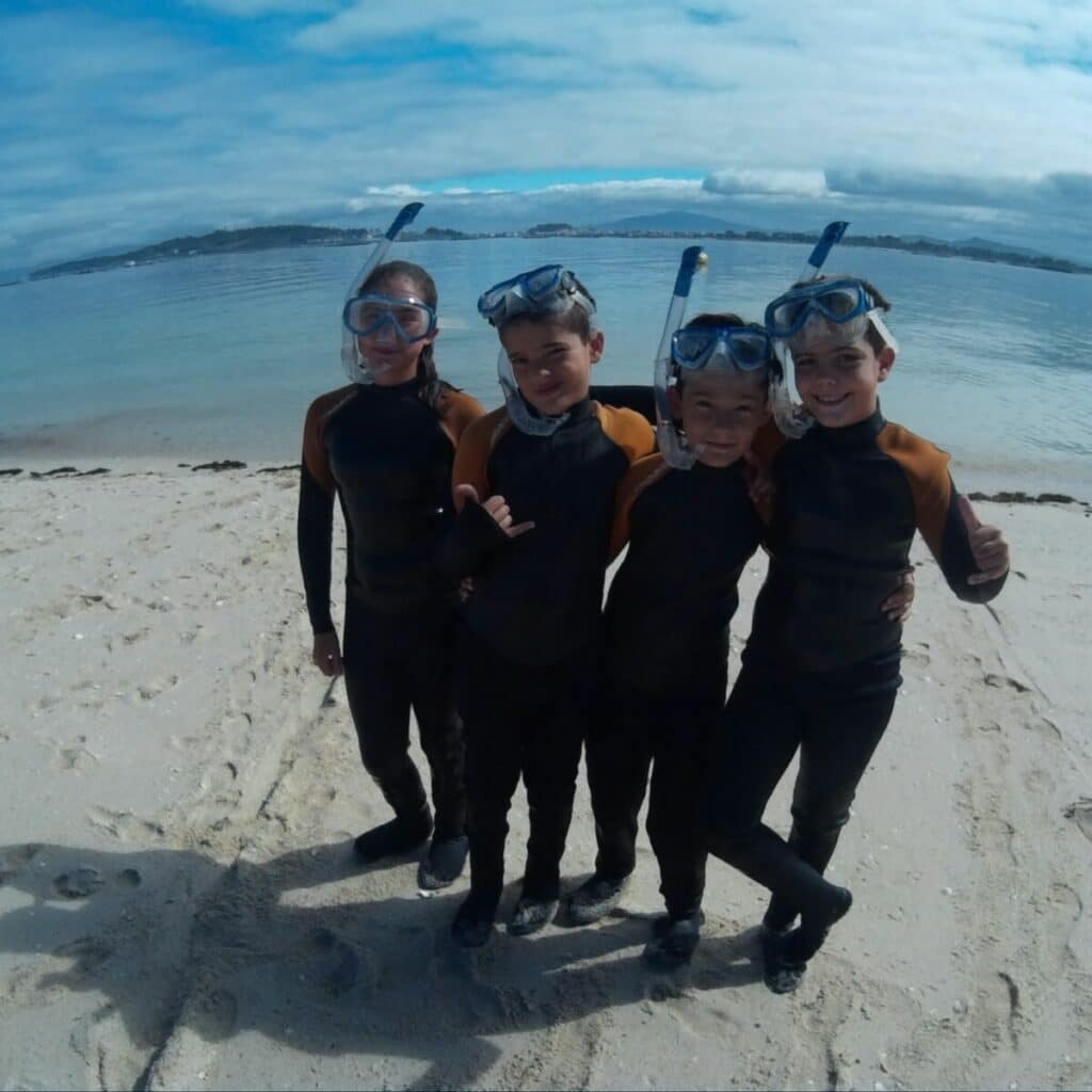 Snorkel en Pontevedra