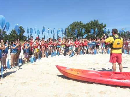 kayak en Illa de Arousa