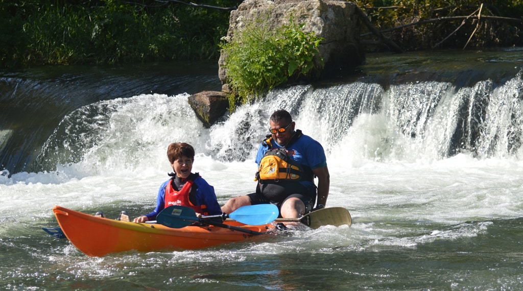 Descenso en kayak río Umia