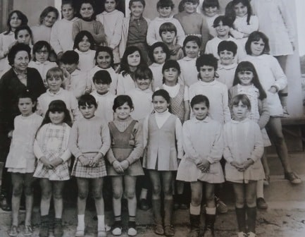 Foto de familia de un curso del Colegio Torre, en el año 1971.