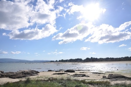 Illa de Arousa en kayak