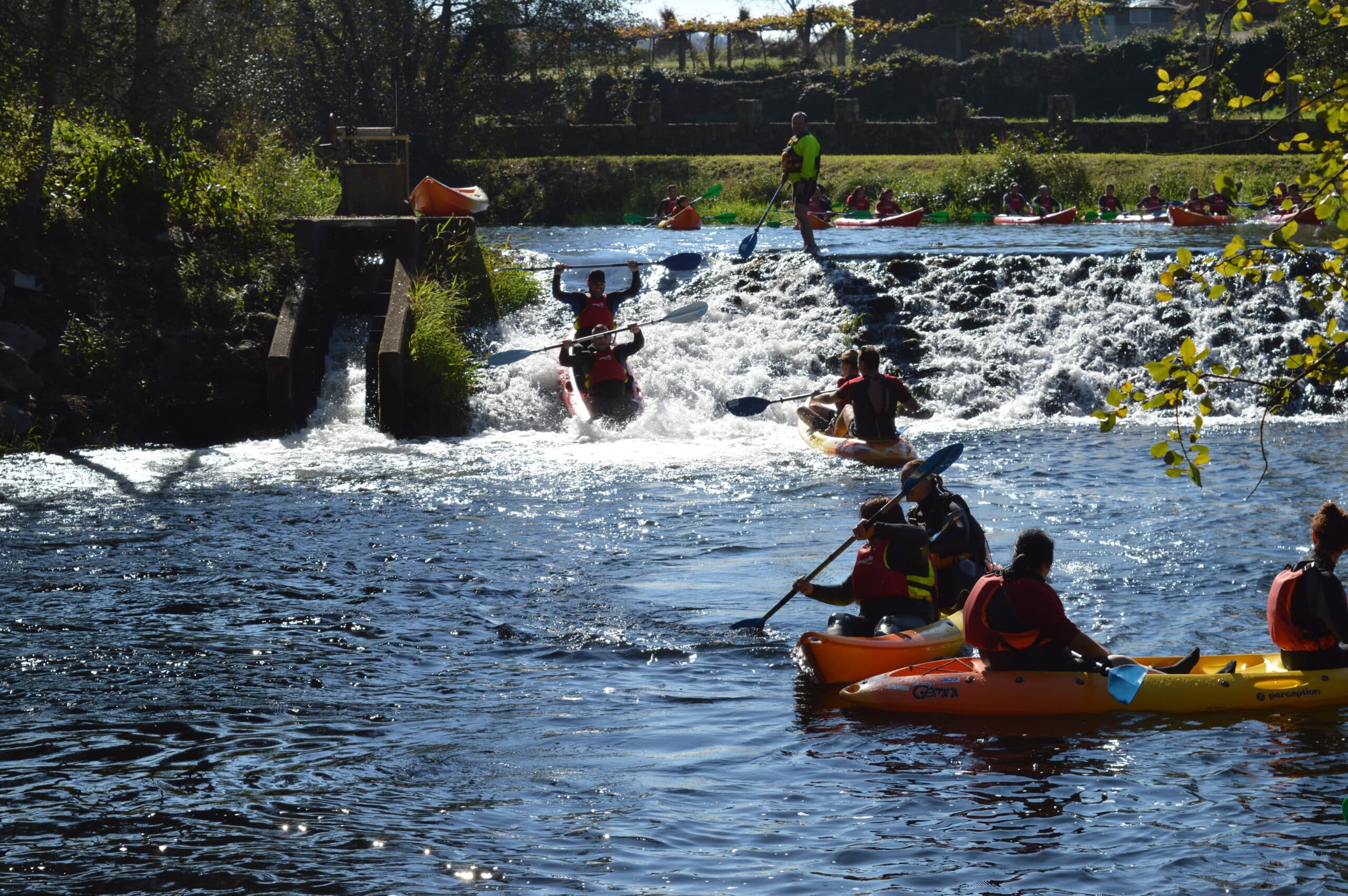 Descenso en kayak Pontevedra