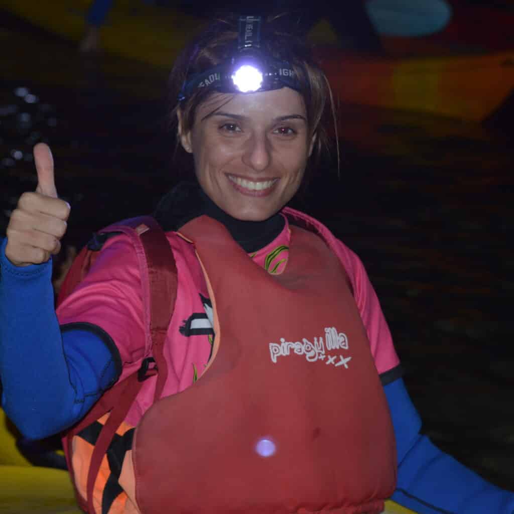 Kayak nocturno