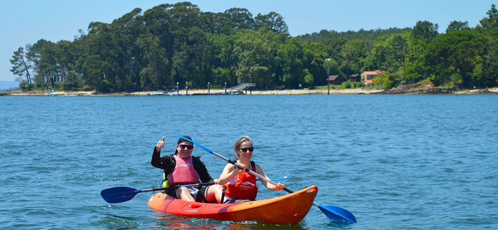 Kayak a Cortegada