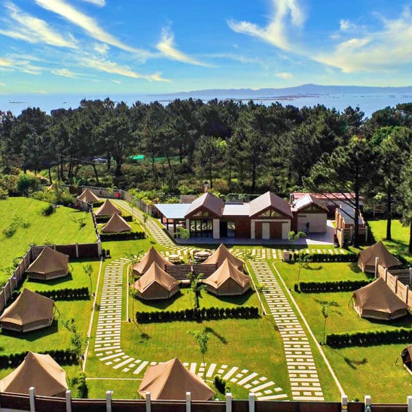 Glamping en A Illa de Arousa