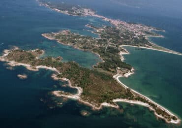 litoral de A Illa de Arousa