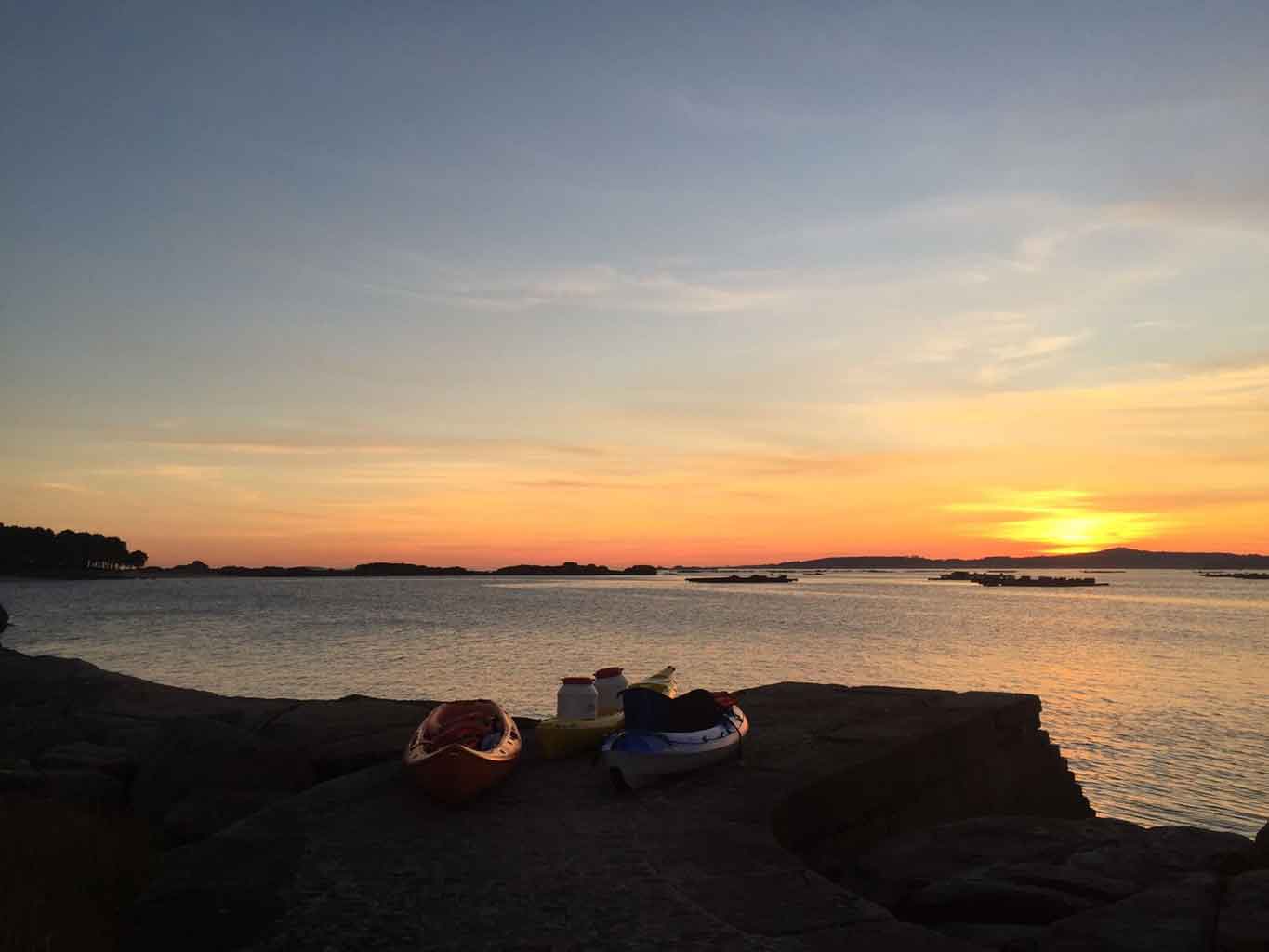 atardeceres en galicia