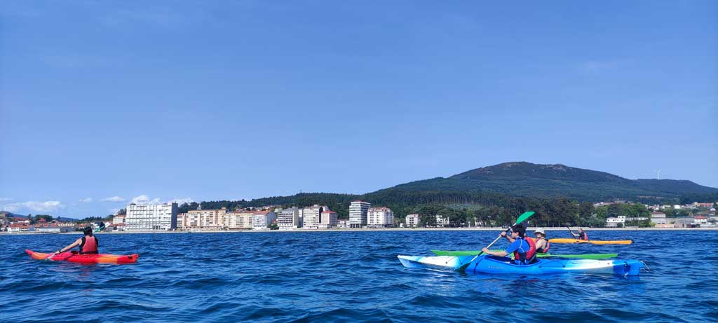 El camino de Santiago en kayak pasando por Vilagarcía de Arousa