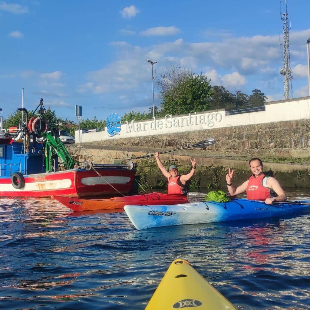 el camino en kayak