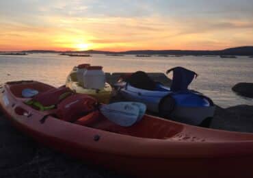 rutas en kayak por a illa de arousa