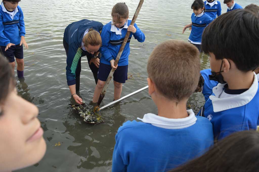 taller de marisqueo para escolares