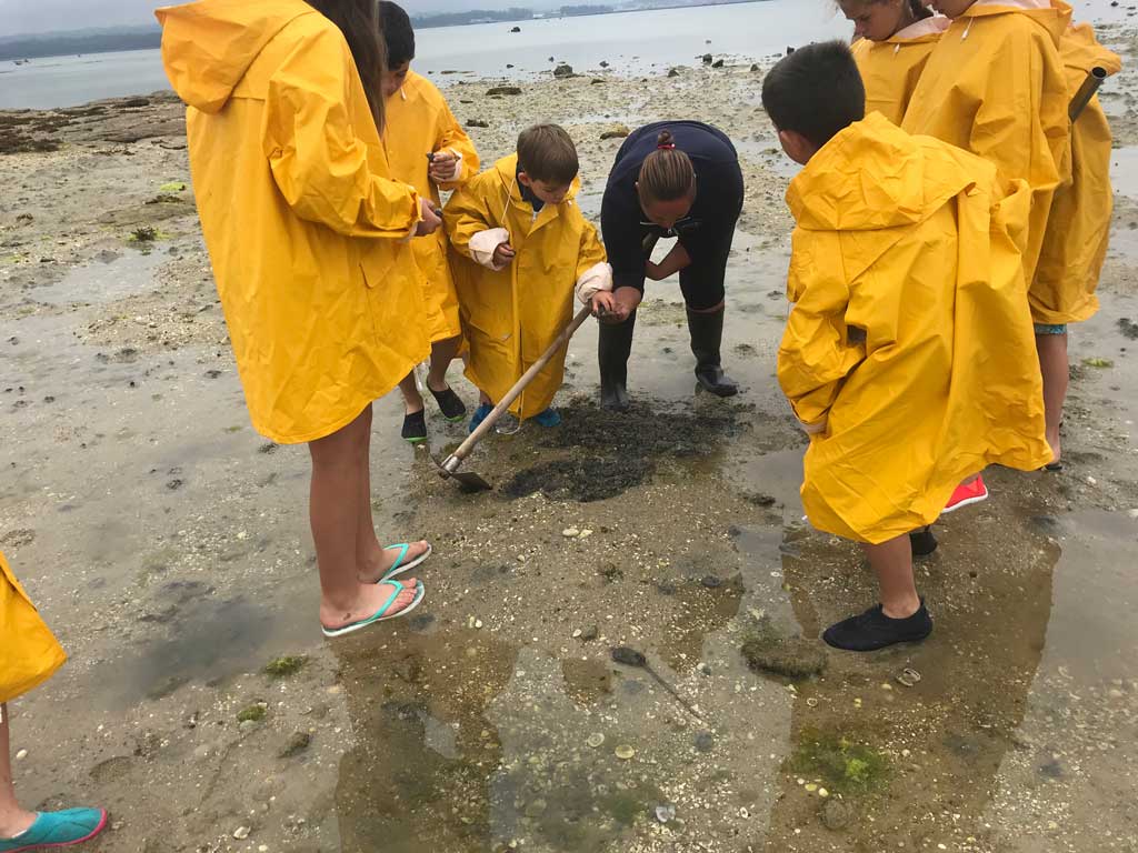 taller de marisqueo illa de arousa