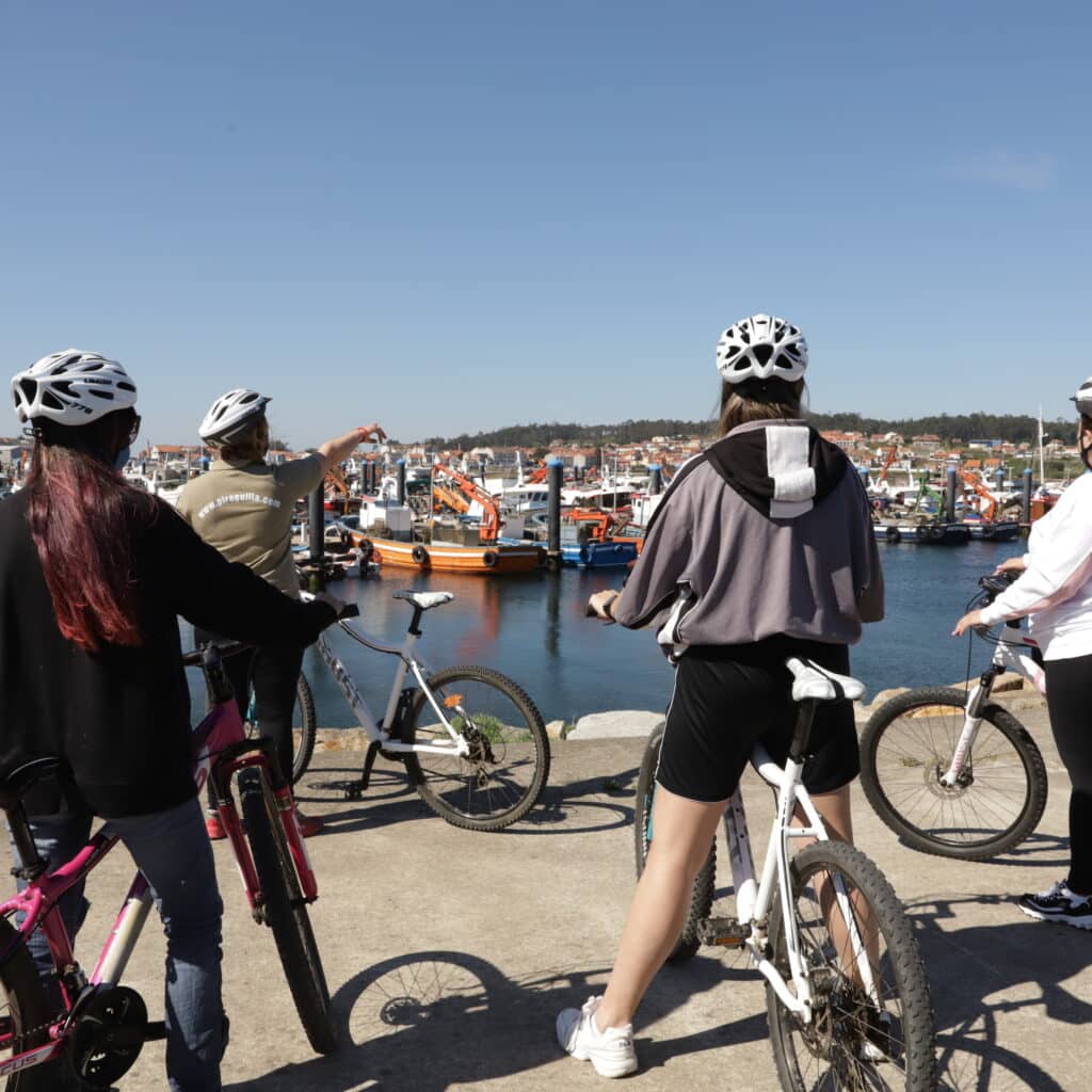 alquiler de bicicletas en a illa de arousa
