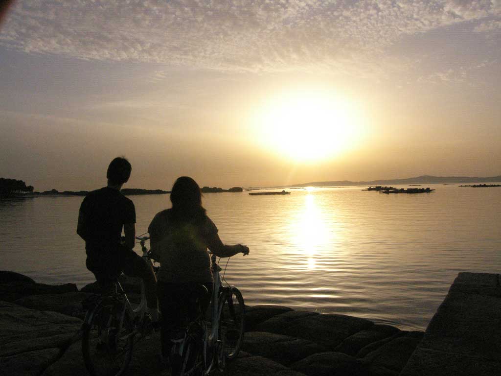 bicicleta illa de arousa