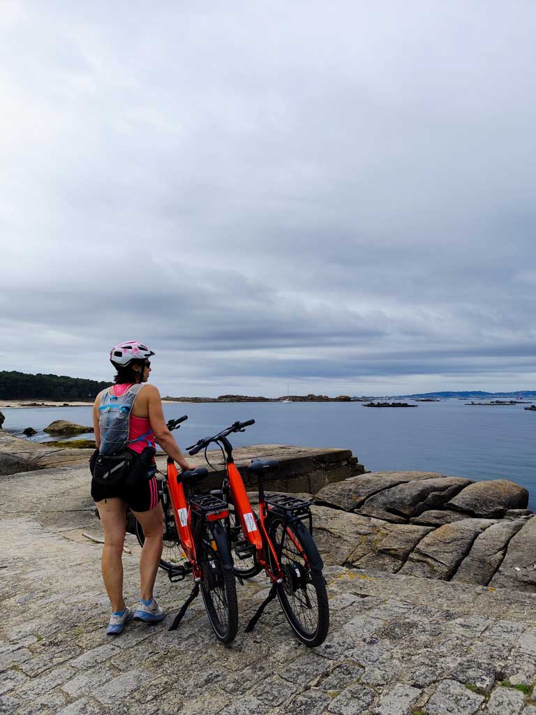 illa de arousa en bici