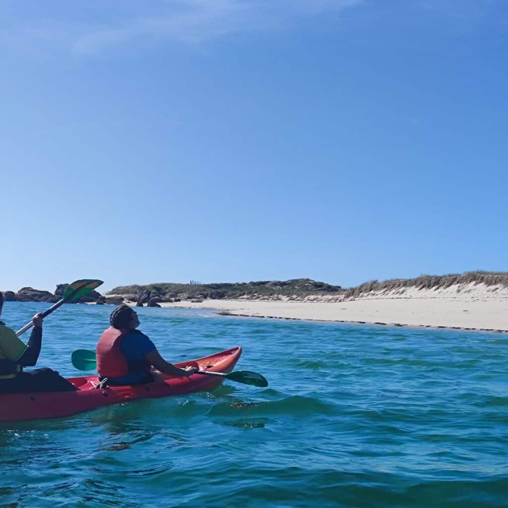 primera vez en kayak