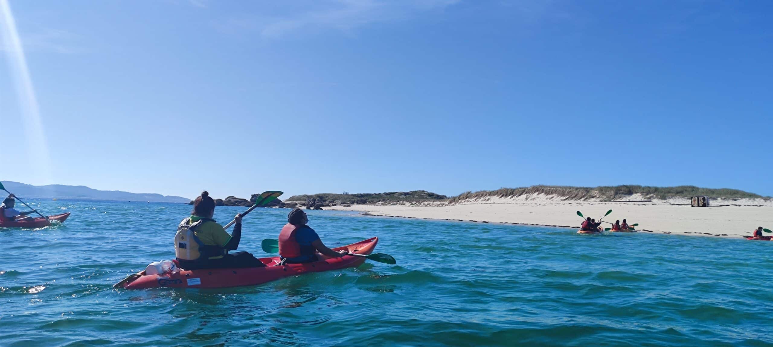 primera vez en kayak